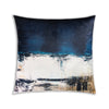 Decorative pillow with abstract design on a white background