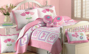 Decorative Butterfly-Shaped Pillow – Cotton Embroidered Accent