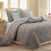 Floral Paisley Quilt Bedding Set – Reversible Cotton