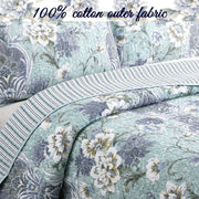 Love in the Mist Floral Quilt – Queen and King Bedding