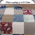 Colorful Patchwork Quilt – Queen and King Bedding Set