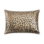 Bryce Glam Cheetah Velvet Pillow for Sofa, Bed or Layered Styling by Cloud9