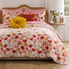 Blush Reversible Cottage Quilt Set
