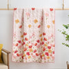 Breeze Blush Quilted Throw Blanket