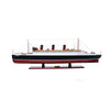 Old Modern Handicrafts Queen Mary 40 Inch Cruise Ship Replica with Brass and Deck Detailing