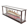 RMS Titanic Midsize Model Ship with Display Case – 16 Inch Handcrafted Wooden Replica By Old Modern Handicrafts