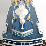 Majesty of the Seas Wooden Cruise Ship Model – Fully Assembled, 12.5 Inch By Old Modern Handicrafts
