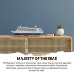 Handcrafted Majesty of the Seas Ship Replica – Perfect Gift for Collectors
