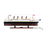 Old Modern Handicrafts RMS Titanic Model Ship with LED Lights – 32" Handcrafted Cruise Display Replica