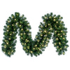 Vickerman C164712Led 9' X 14" Oregon Fir Artificial Christmas Garland Warm White Led Lights