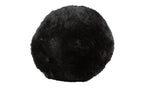 Long Wool Sheepskin Ball Cushion 11"H – Premium Natural Wool Indoor Decor By Auskin