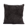 Soft Sheepskin Square Pillow – Natural Indoor Décor