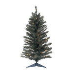Vickerman C812878 36" Canadian Pine Artificial Christmas Tree Clear Dura-Lit Lights