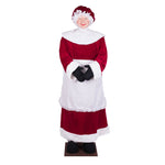 Vickerman C896112 5' 8" Mrs Claus Standing Or Sitting. Indoor Use Only