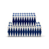 Two's Company CAC001-S2 Set of 2 Blue and White Covered Box