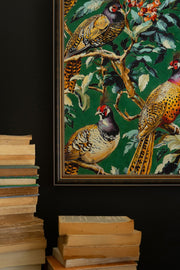 Wildlife pheasant wall art on canvas