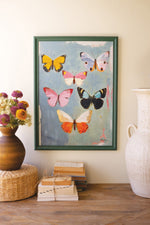 Wall Art – Framed Butterfly Painting for Girls’ Room by Kalalou