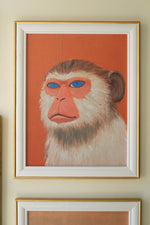 Whimsical framed animal artwork