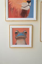 Rustic framed animal prints for home
