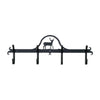 Deer Wall Mounted Coat Rack 4 Hooks