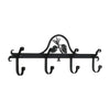 Pinecone Wall Mounted Coat Rack 4 Hooks