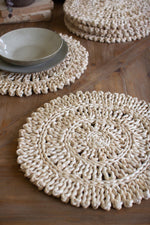 Round Seagrass Placemat – Natural Woven Table Accent by Kalalou