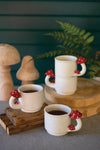Handcrafted Ceramic Mug – Mushroom Design