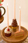 Ceramic Dessert Candle Holders – Eclectic Table Decor
