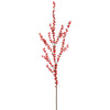 Vickerman CF170101 44" Artificial Red Polyester Berry Spray.