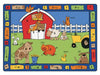 Carpet For Kids Alphabet Farm Playroom Learning Rug