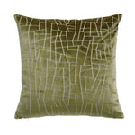 Tivoli Velvet Decorative Pillow – 22" x 22" Square Accent Cushion for Sofa, Bed & Lounge Seating by Cloud9