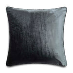 Castle Hill Zain Decorative Pillow – 22" x 22" Velvet Square Accent Cushion for Sofa, Bed & Lounge Seating By Cloud9