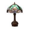 Chloe Lighting CH18780VG12-TL1 Liaison Tiffany-Style Antique Dark Bronze 1-Light Victorian Table Lamp 12" Shade