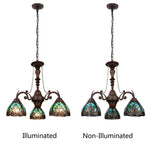 Antique Bronze Chloe Liaison 3‑Light Mini Chandelier