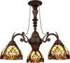 Chloe Lighting CH18780VI24-DC3 Liaison Victorian-Style 3-Light Mini Chandelier 24"