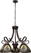 Chloe Lighting CH18780VI25-DD5 Liaison Victorian-Style 5-Light Antique Dark Bronze Finish Large Chandelier 25" Wide