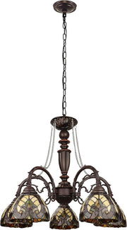 Chloe Lighting CH18780VI27-DC5 LIAISON Victorian-Style 5-Light Large Chandelier 27