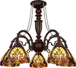 Chloe Lighting CH18780VI27-DC5 LIAISON Victorian-Style 5-Light Large Chandelier 27"