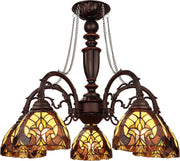 Chloe Lighting CH18780VI27-DC5 LIAISON Victorian-Style 5-Light Large Chandelier 27