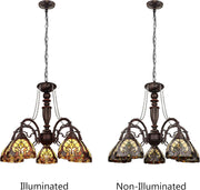 Chloe Lighting CH18780VI27-DC5 LIAISON Victorian-Style 5-Light Large Chandelier 27