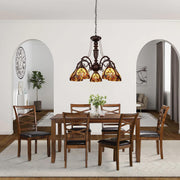 Chloe Lighting CH18780VI27-DC5 LIAISON Victorian-Style 5-Light Large Chandelier 27