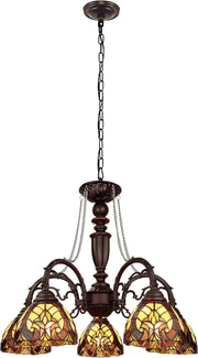 Chloe Lighting CH18780VI27-DC5 LIAISON Victorian-Style 5-Light Large Chandelier 27