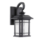 Chloe Lighting CH22021BK17-OD1 Franklin Transitional 1 Light Black Outdoor Wall Sconce 17`` Height
