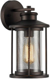 Chloe Lighting CH22071RB11-OD1 Crichton Transitional 1 Light Rubbed Bronze Outdoor Wall Sconce 11`` Tall