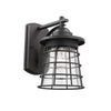 Chloe Lighting Damon 11″ Textured Black Outdoor Wall Sconce