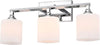 Chloe Lighting CH2S121CM22-BL3 Jane Contemporary 3 Light Chrome Bath Vanity Fixture 22`` Width