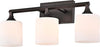 Chloe Lighting CH2S121RB22-BL3 Jane Contemporary 3 Light Rubbed Bronze Bath Vanity Fixture 22`` Width