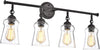 Chloe Lighting CH2S122RB30-BL4 Cheryl Contemporary 4 Light Rubbed Bronze Bath Vanity Fixture 30`` Width