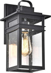 Chloe Lighting CH2S299BK13-OD1 Brian Transitional 1 Light Textured Black Outdoor Wall Sconce 13`` Height