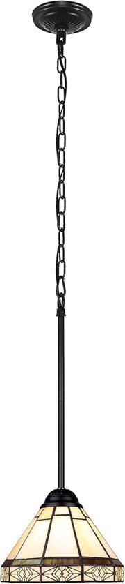 Chloe Lighting Belle Mission-Style 1 Light Mini Pendant Ceiling Fixture 8